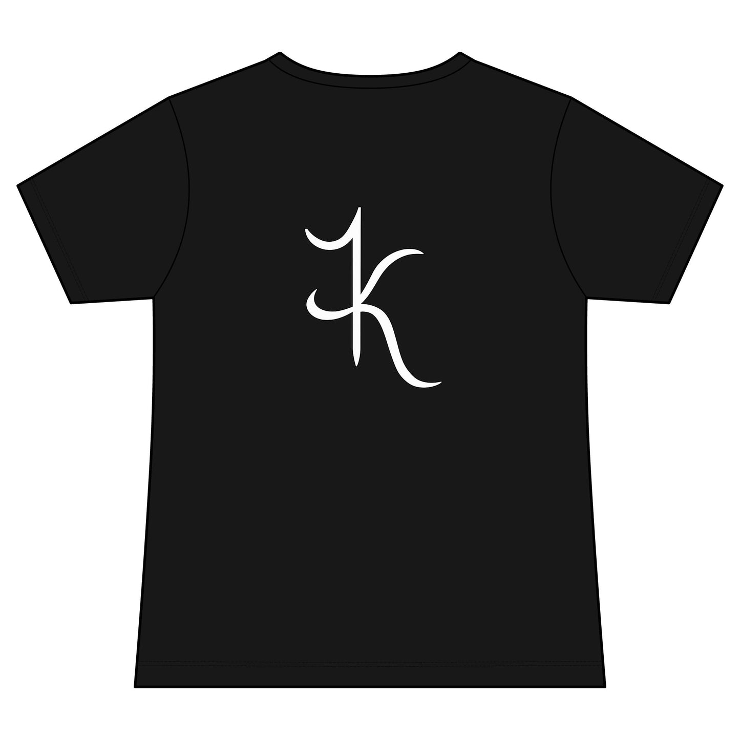 INFINITI KOLD Women's Black V-Neck Tee