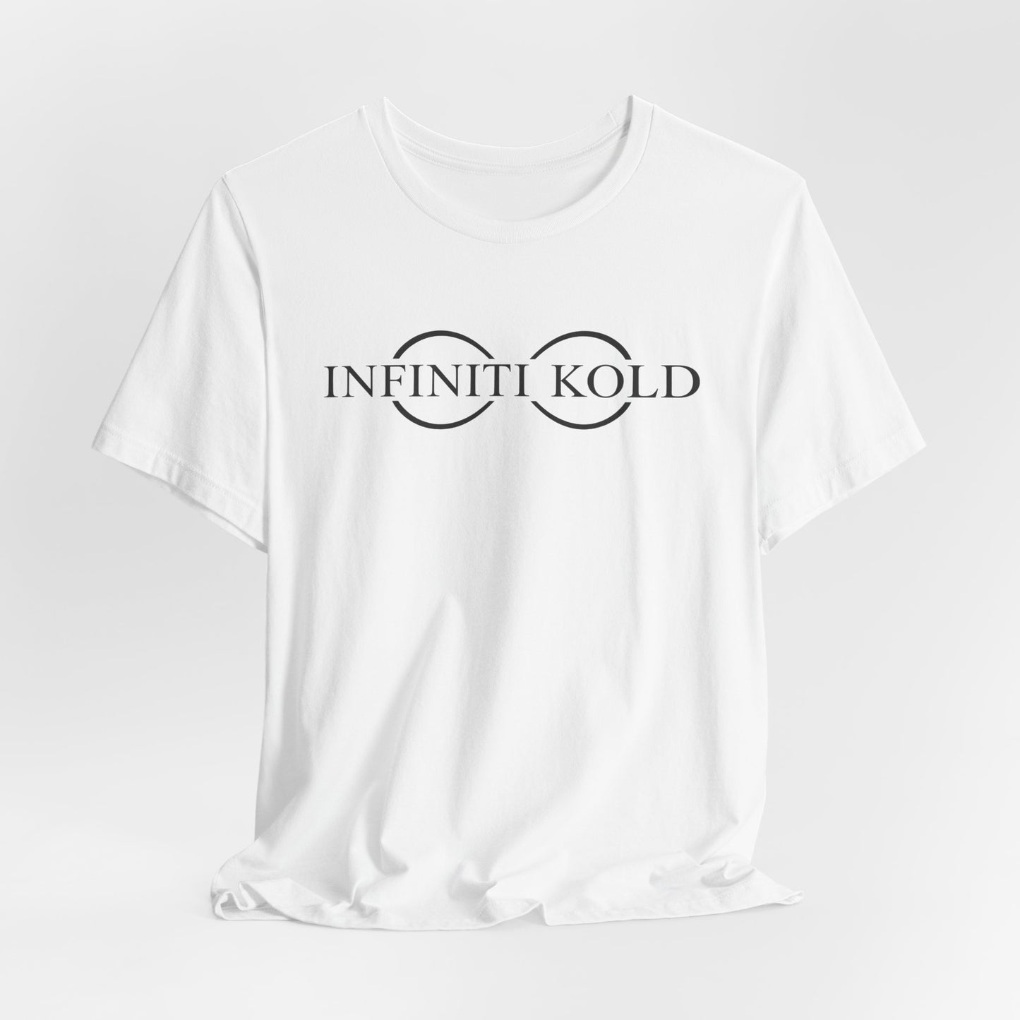 Minimalist Infiniti White Graphic Tee