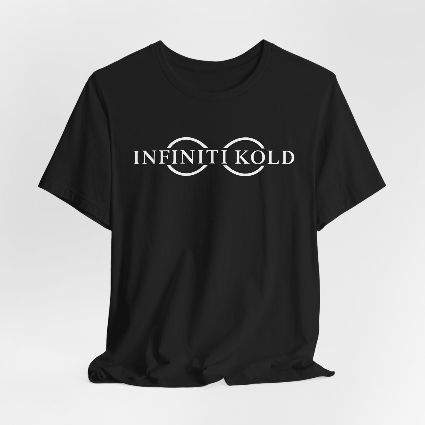 Minimalist Infiniti Black Graphic Tee