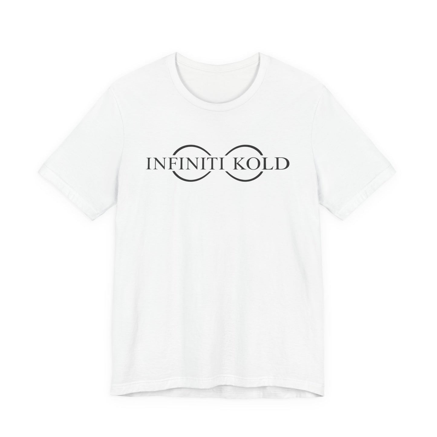 Minimalist Infiniti White Graphic Tee