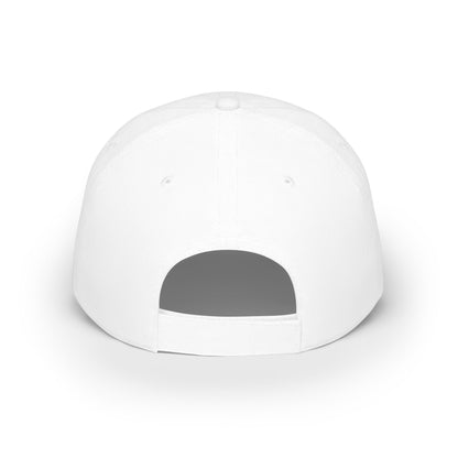 Embroidered Script 'IK' Low Profile Baseball Cap