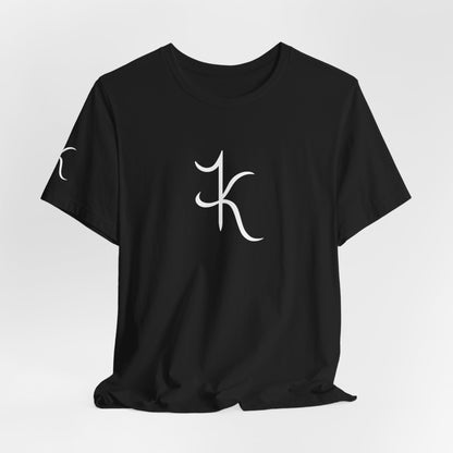 Minimal Monogram Black T-Shirt