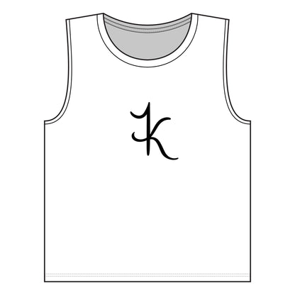Women's Monogram white Tank Top