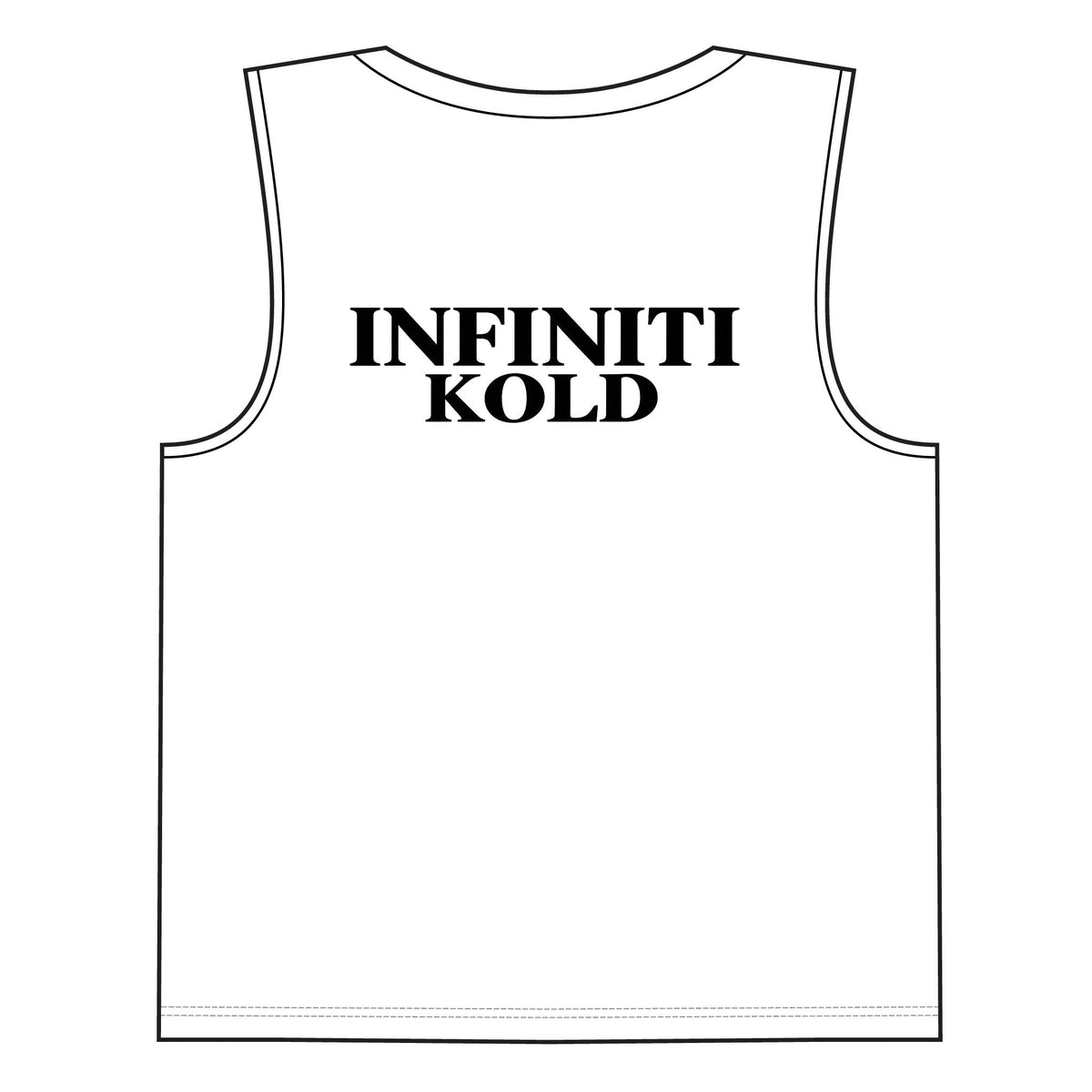 Women's Monogram white Tank Top