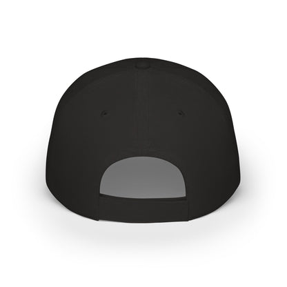 Embroidered Script 'IK' Low Profile Baseball Cap