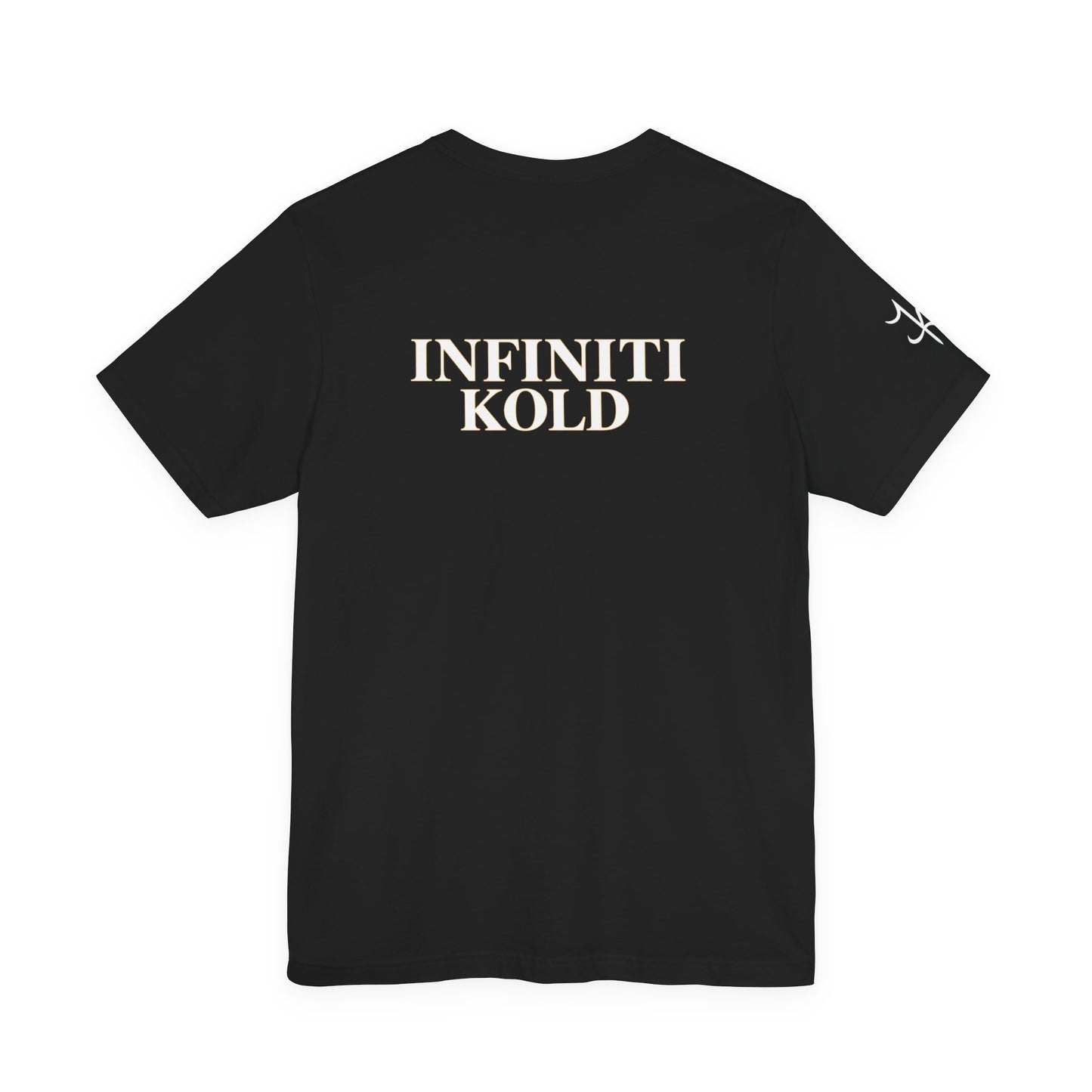 Minimal Monogram Black T-Shirt