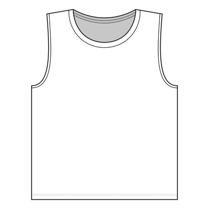 Women's Monogram white Tank Top