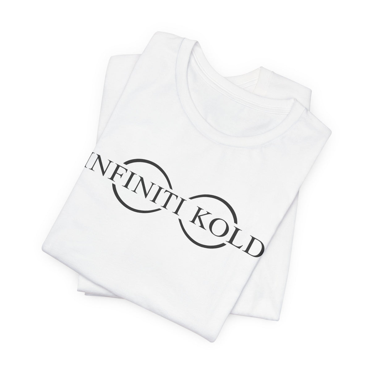 Minimalist Infiniti White Graphic Tee