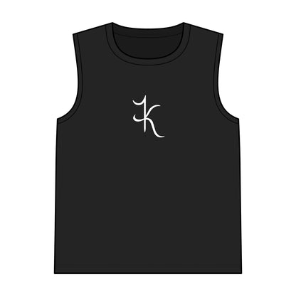 Men's Black sleeveless tank