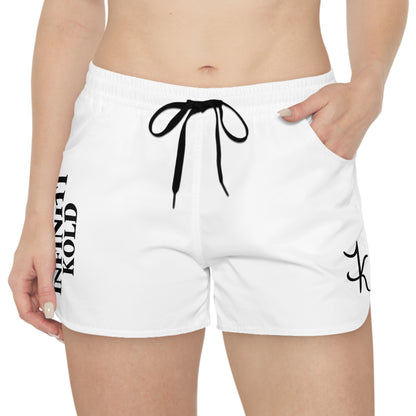 Casual Women's AOP  White Shorts