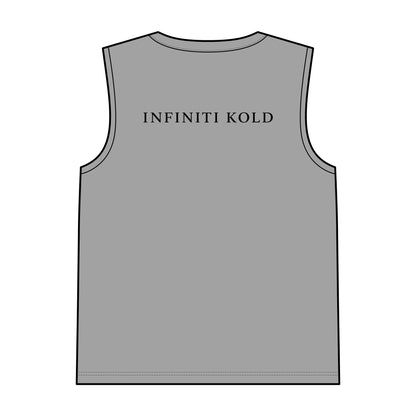 Men's Grey sleeveless tank