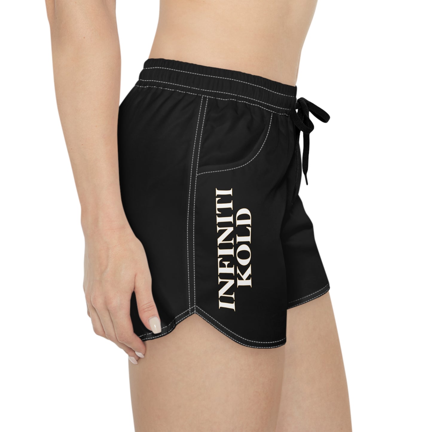 Casual Women's AOP  Black Shorts