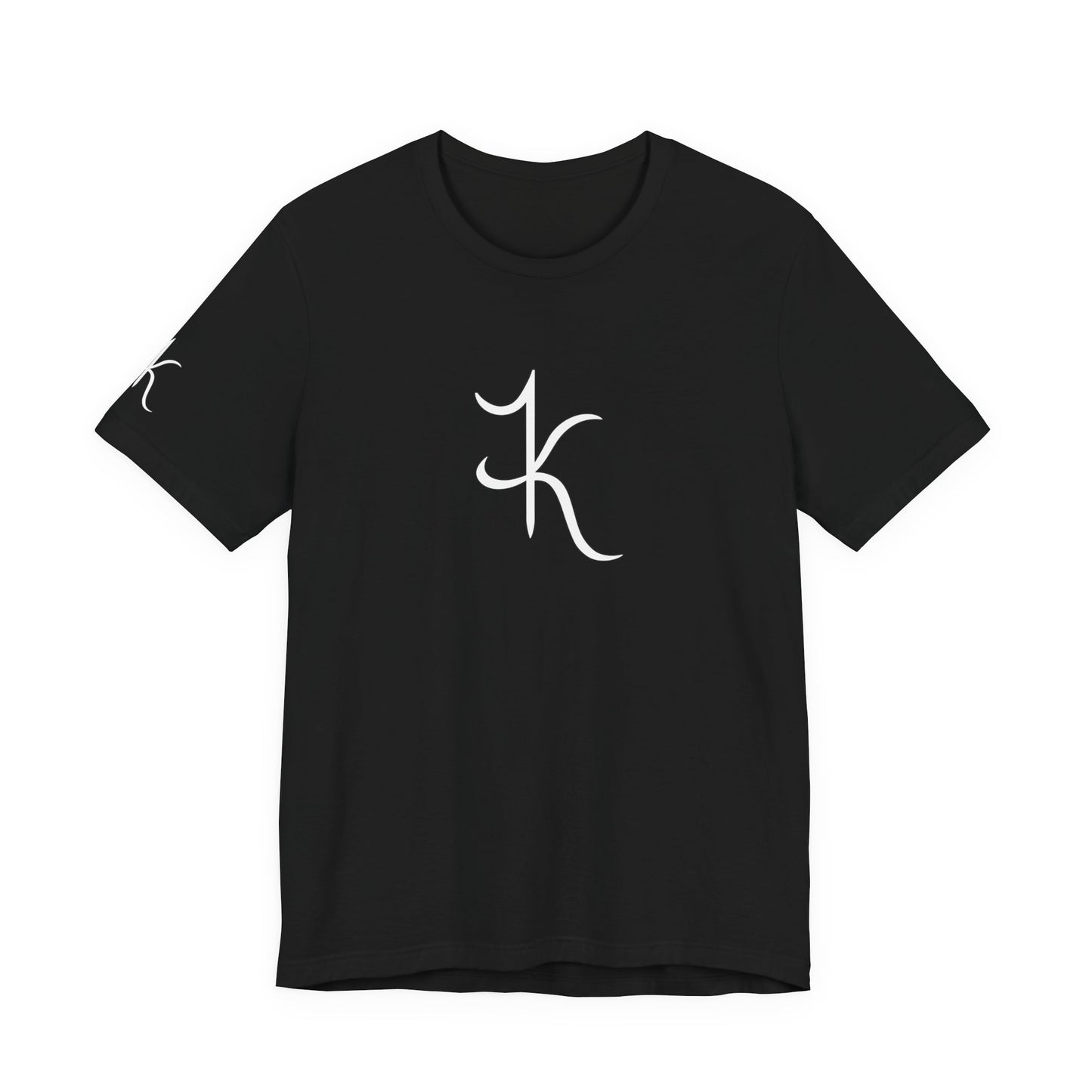 Minimal Monogram Black T-Shirt