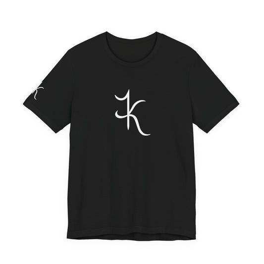 Minimal Monogram Black T-Shirt