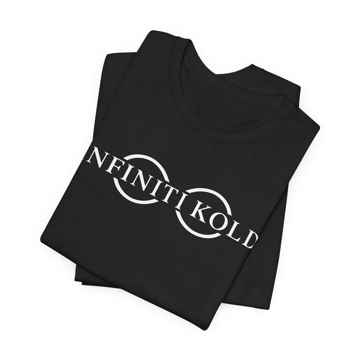 Minimalist Infiniti Black Graphic Tee