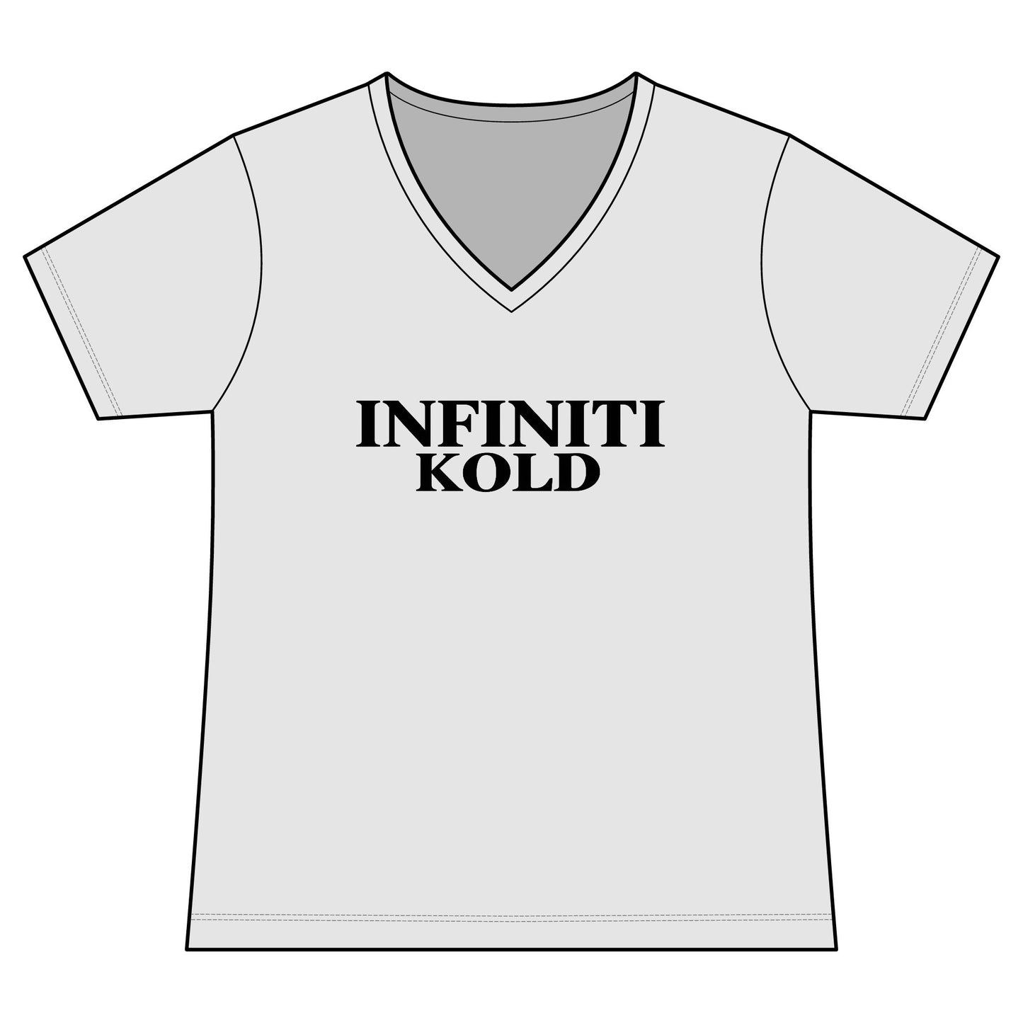 Infiniti Kold Women's V-Neck Tee