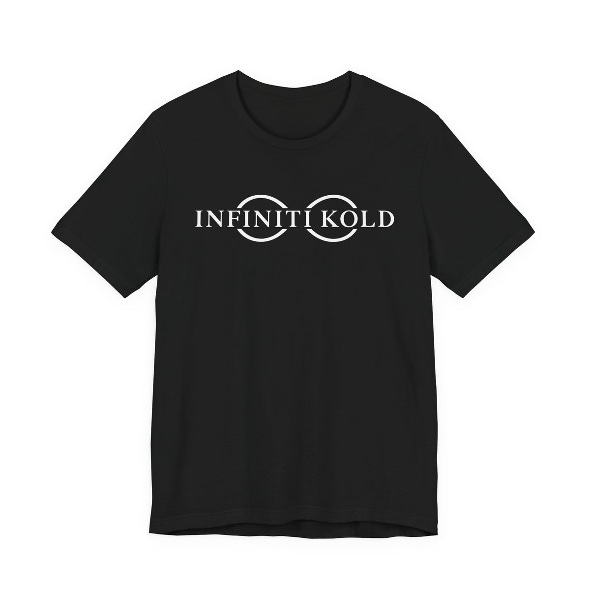 Minimalist Infiniti Black Graphic Tee