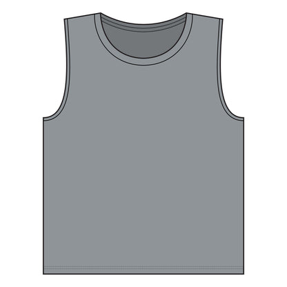 Women's Gery Jersey Muscle Tank