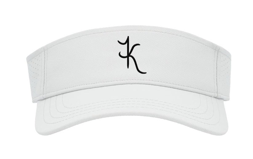 Unisex white structured cap