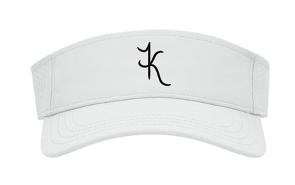 Unisex white structured cap