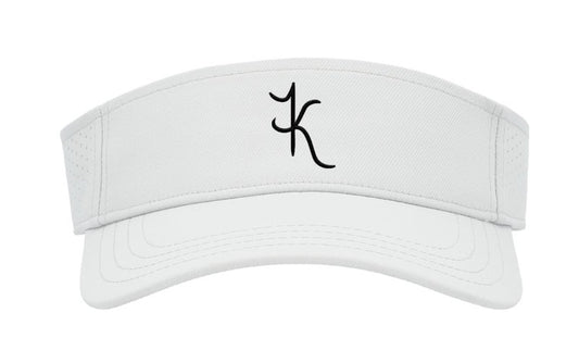 Unisex white structured cap