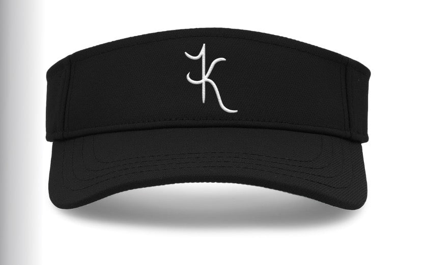 Unisex black structured cap