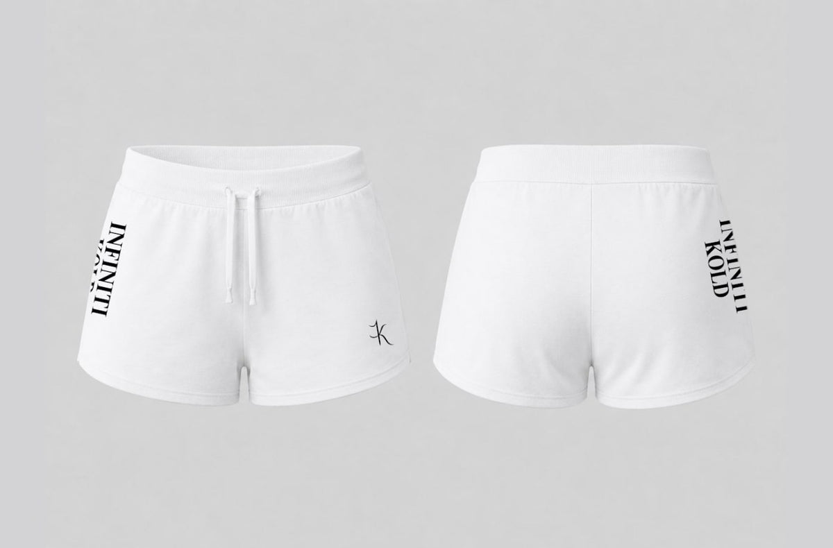 Casual Women's AOP  White Shorts