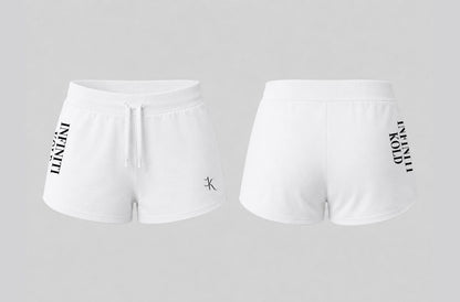 Casual Women's AOP  White Shorts