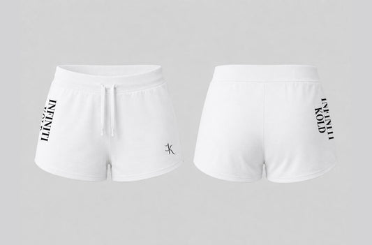Casual Women's AOP  White Shorts
