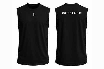 Men's Black sleeveless tank