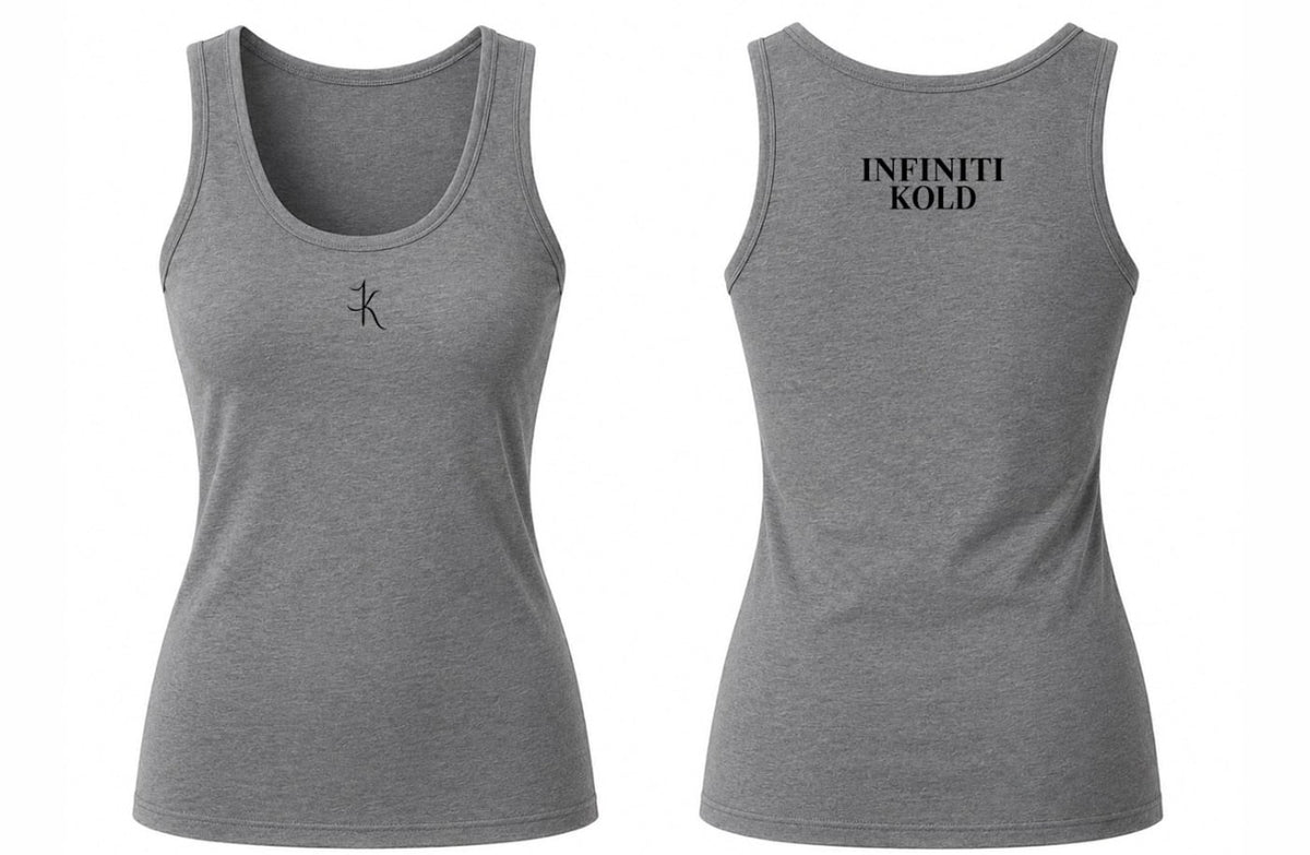 Women's Gery Jersey Muscle Tank
