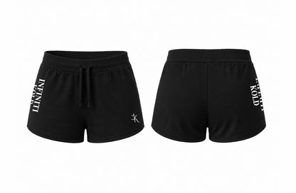 Casual Women's AOP  Black Shorts