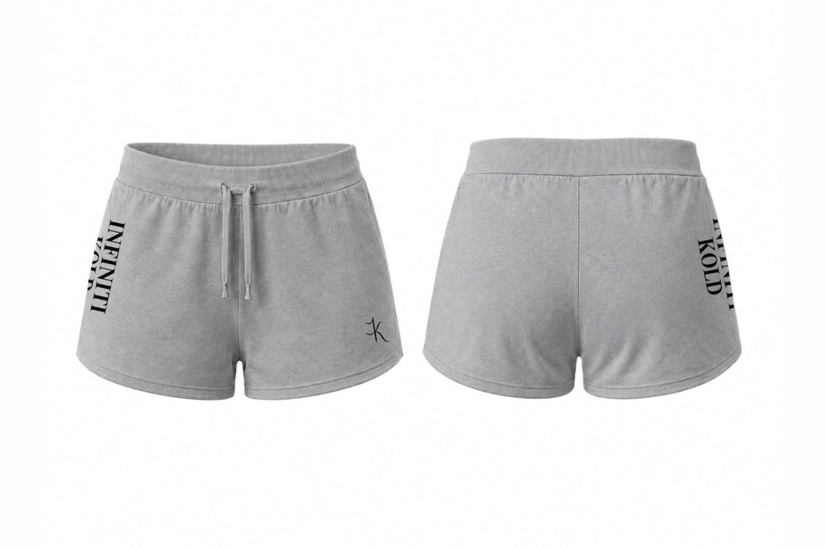 Casual Women's AOP  Grey Shorts