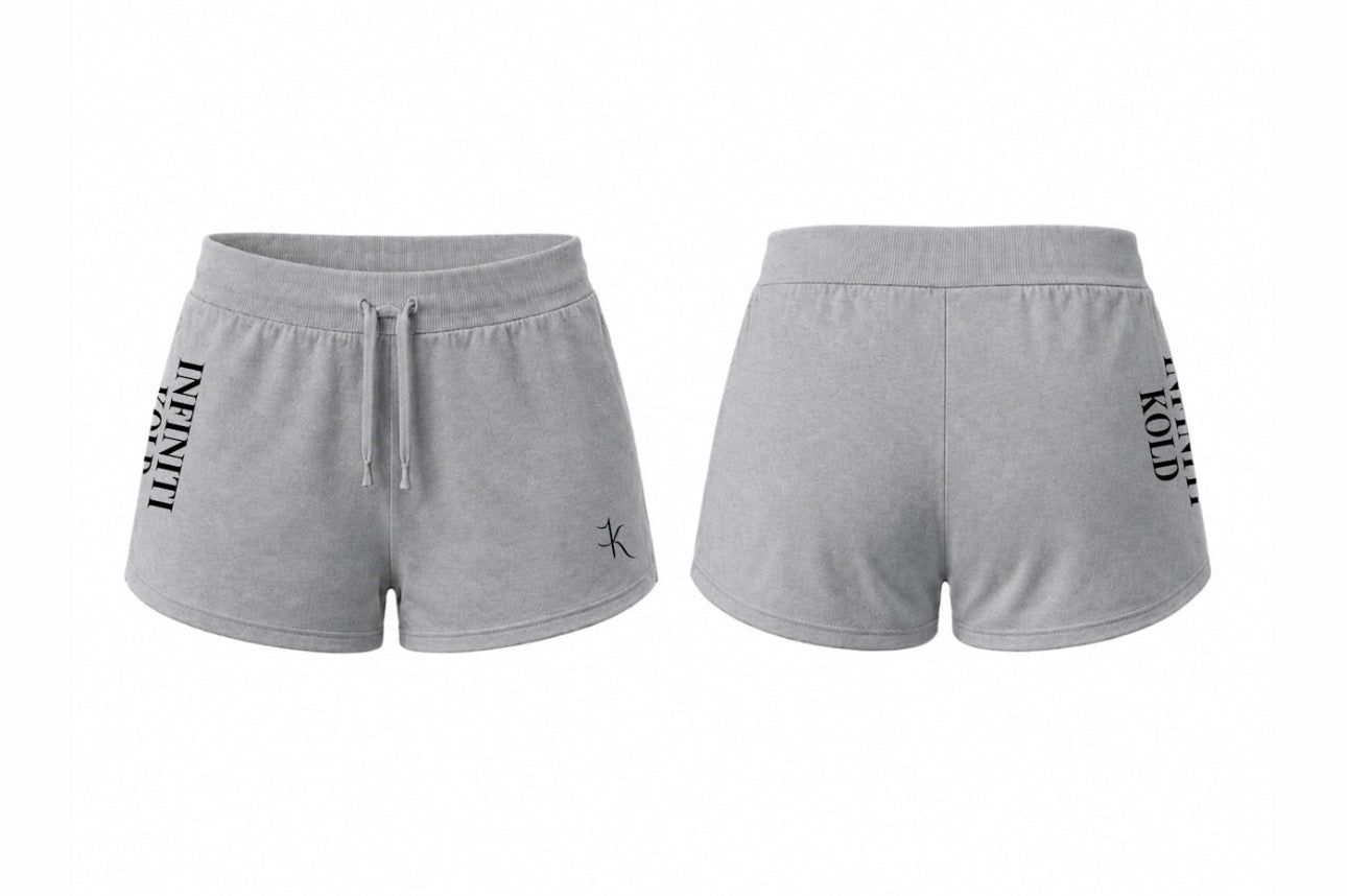 Casual Women's AOP  Grey Shorts