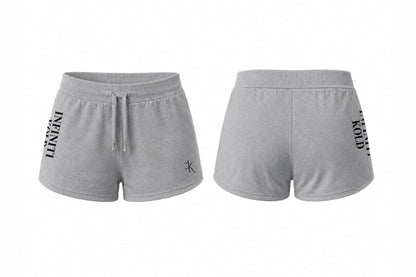 Casual Women's AOP  Grey Shorts
